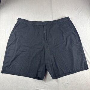 Foundry Supply Shorts Men 48 Black 10" Preppy Casual Outdoors Cotton Chinos READ